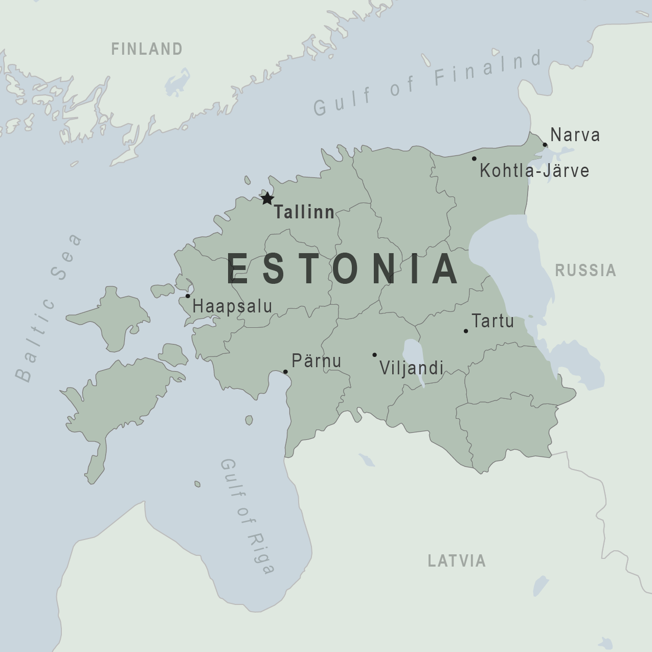 Estonia Traveler View Travelers Health CDC   Map Estonia 