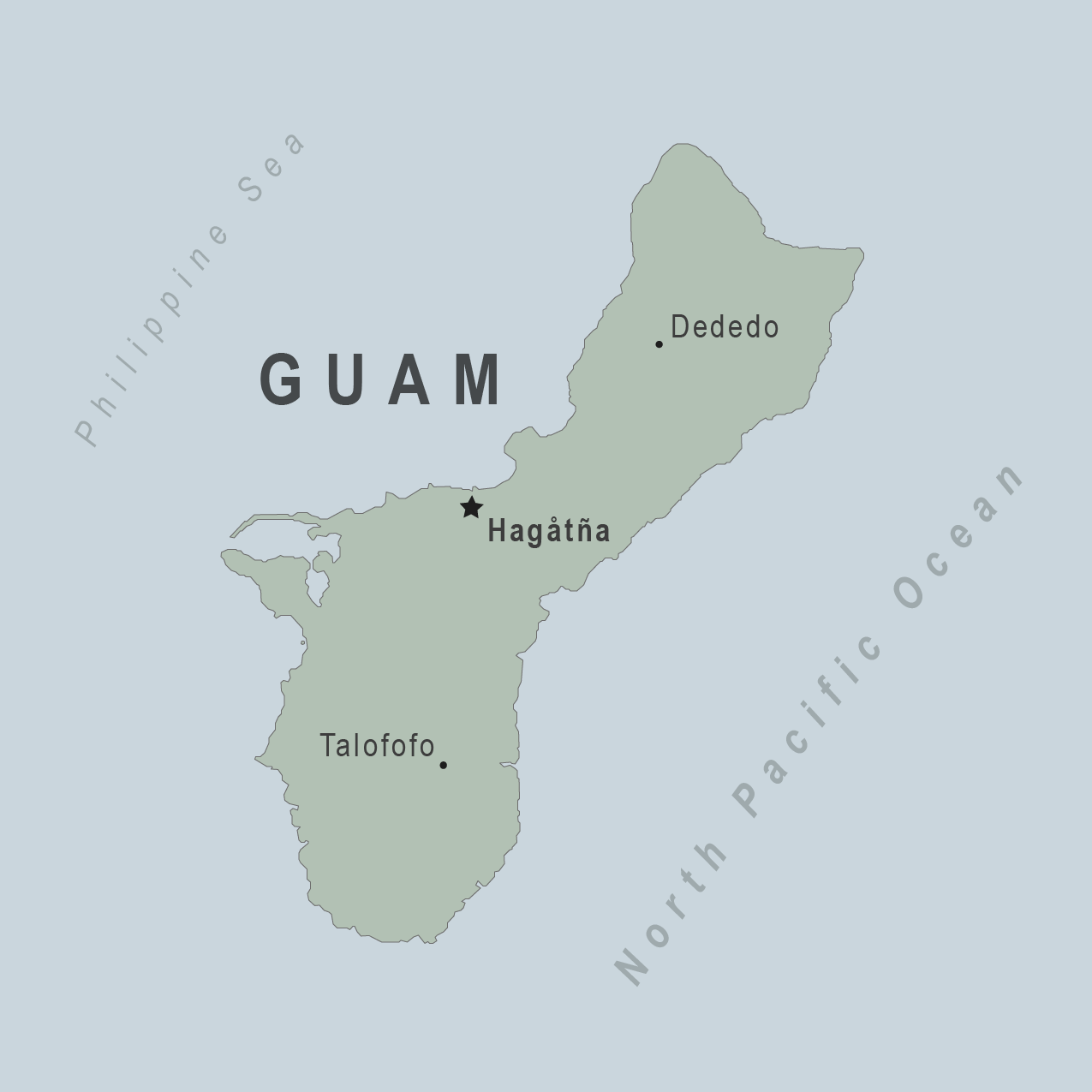 Guam On Us Map - Allene Madelina