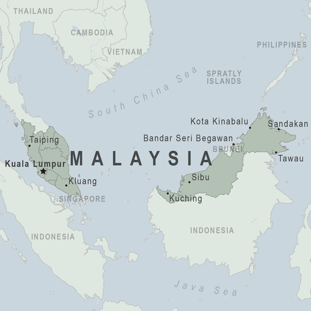 Map Malaysia 