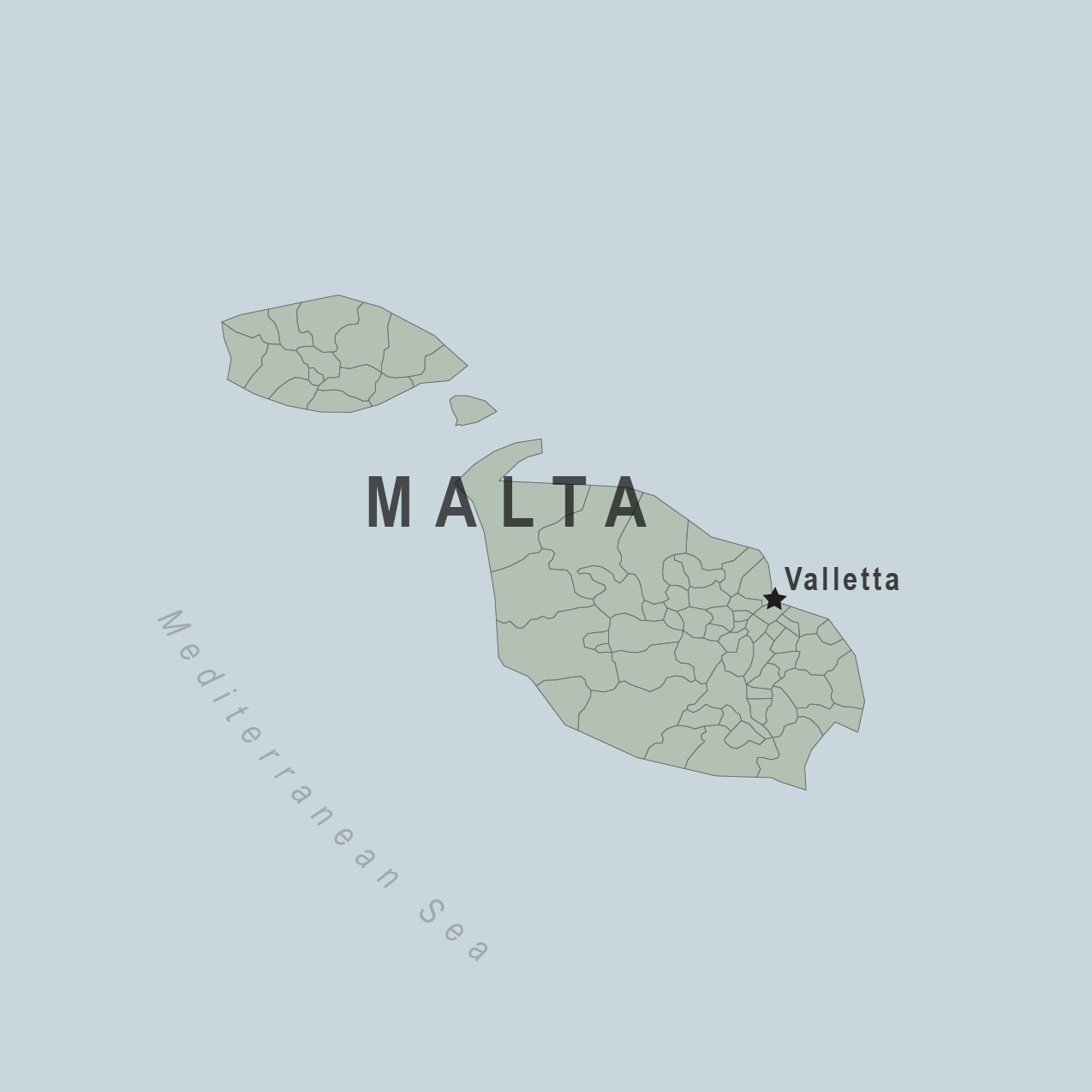 Map - Malta