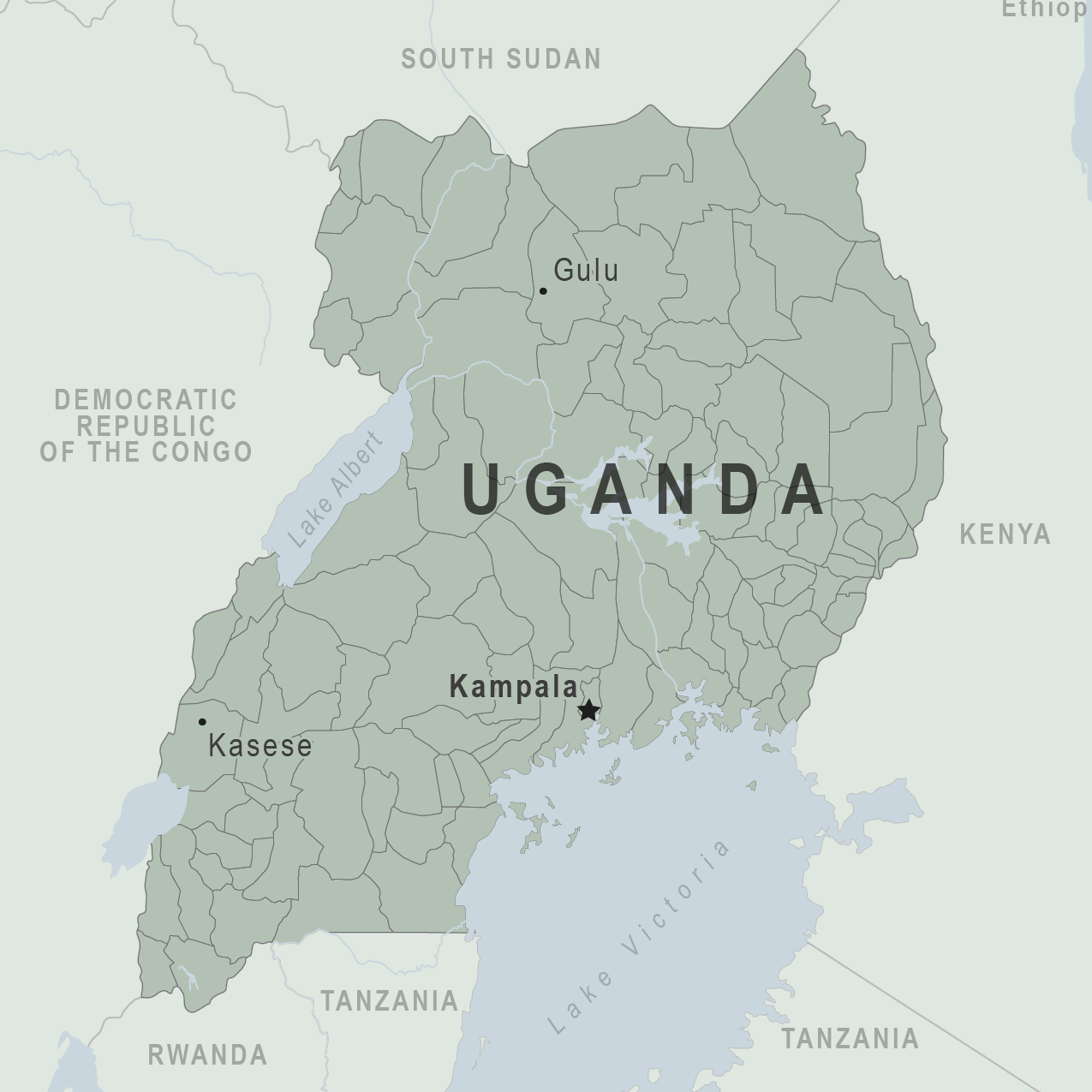 Uganda Road Distance Chart