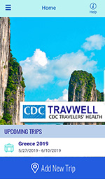 cdc travel well app