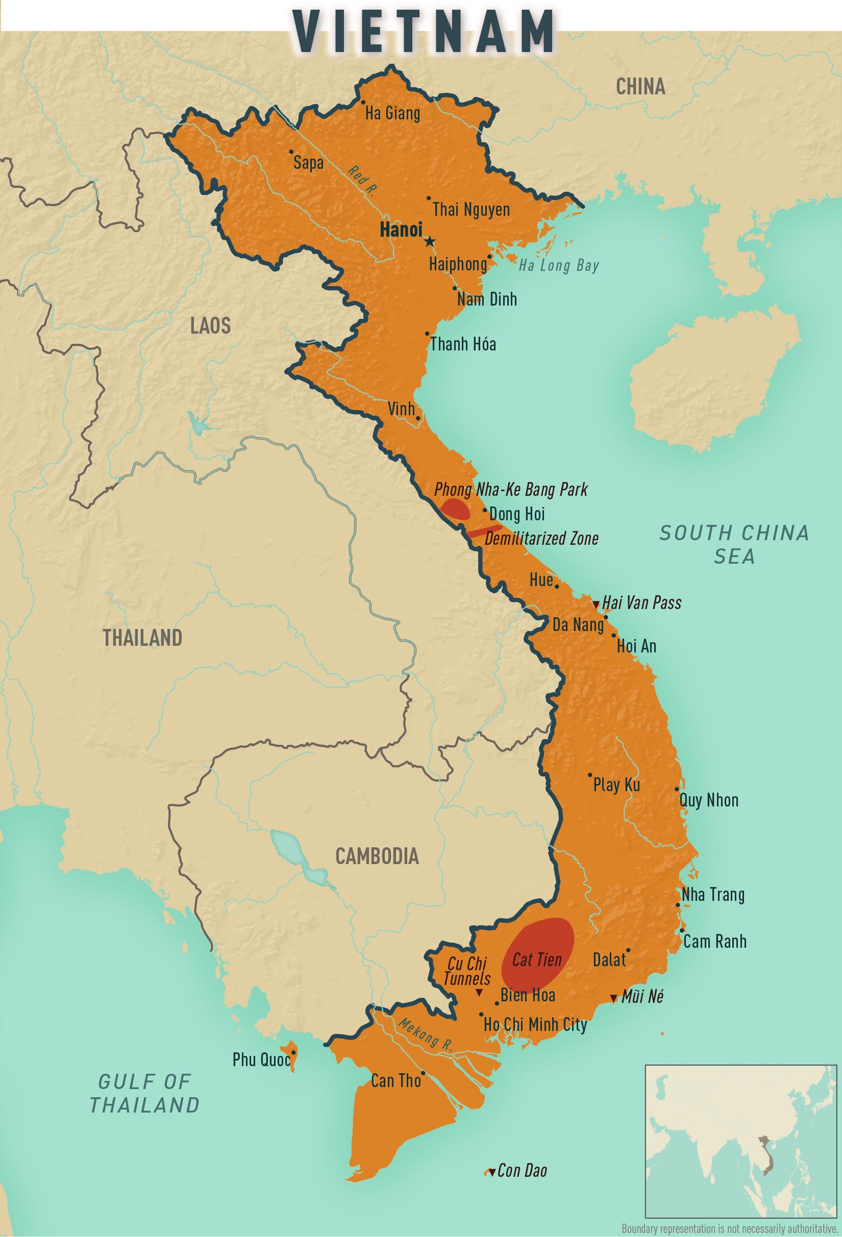 Map 10-21: Vietnam